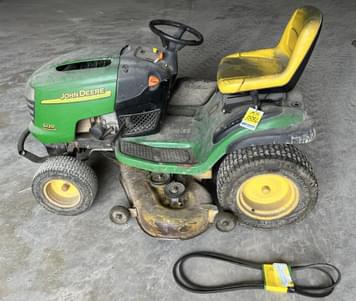 SOLD John Deere L120 riding mower KS1886 Other Equipment with 595 Hrs Tractor Zoom